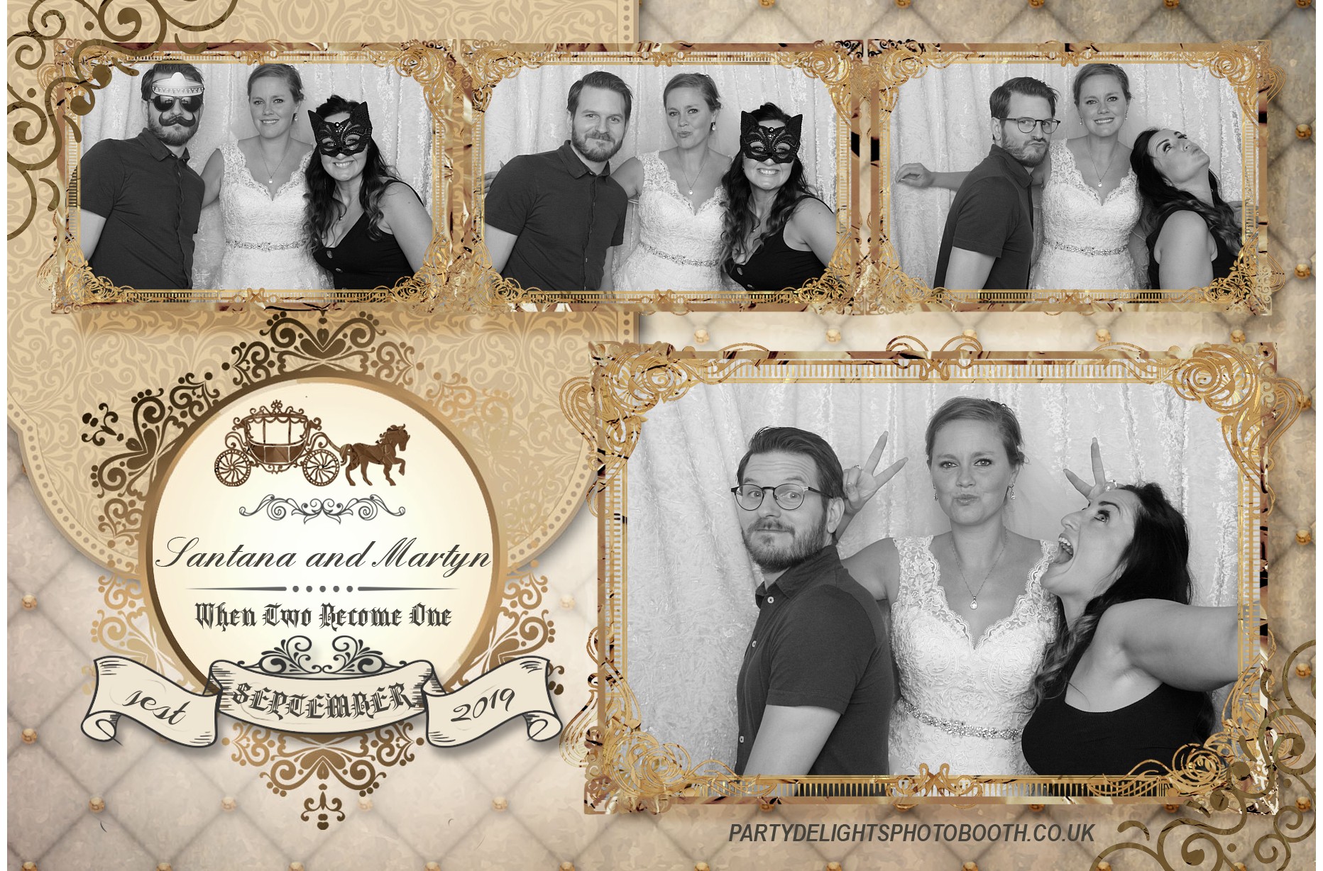Martyn and Santana’s Wedding - Prints | View more photos from the event at gallery.partydelightsphotobooth.co.uk/u/PartyDelightsPhotoBooth/Martyn-and-Santana’s-Wedding-Prints